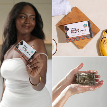 Organic Black African Soap - الصابون الافريقي