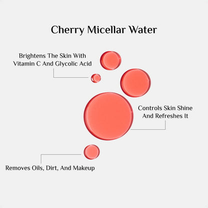 Cherry Micellar Water - مزيل المكياج