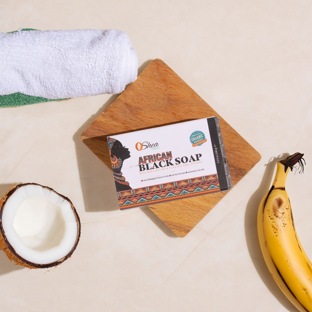Organic Black African Soap - الصابون الافريقي